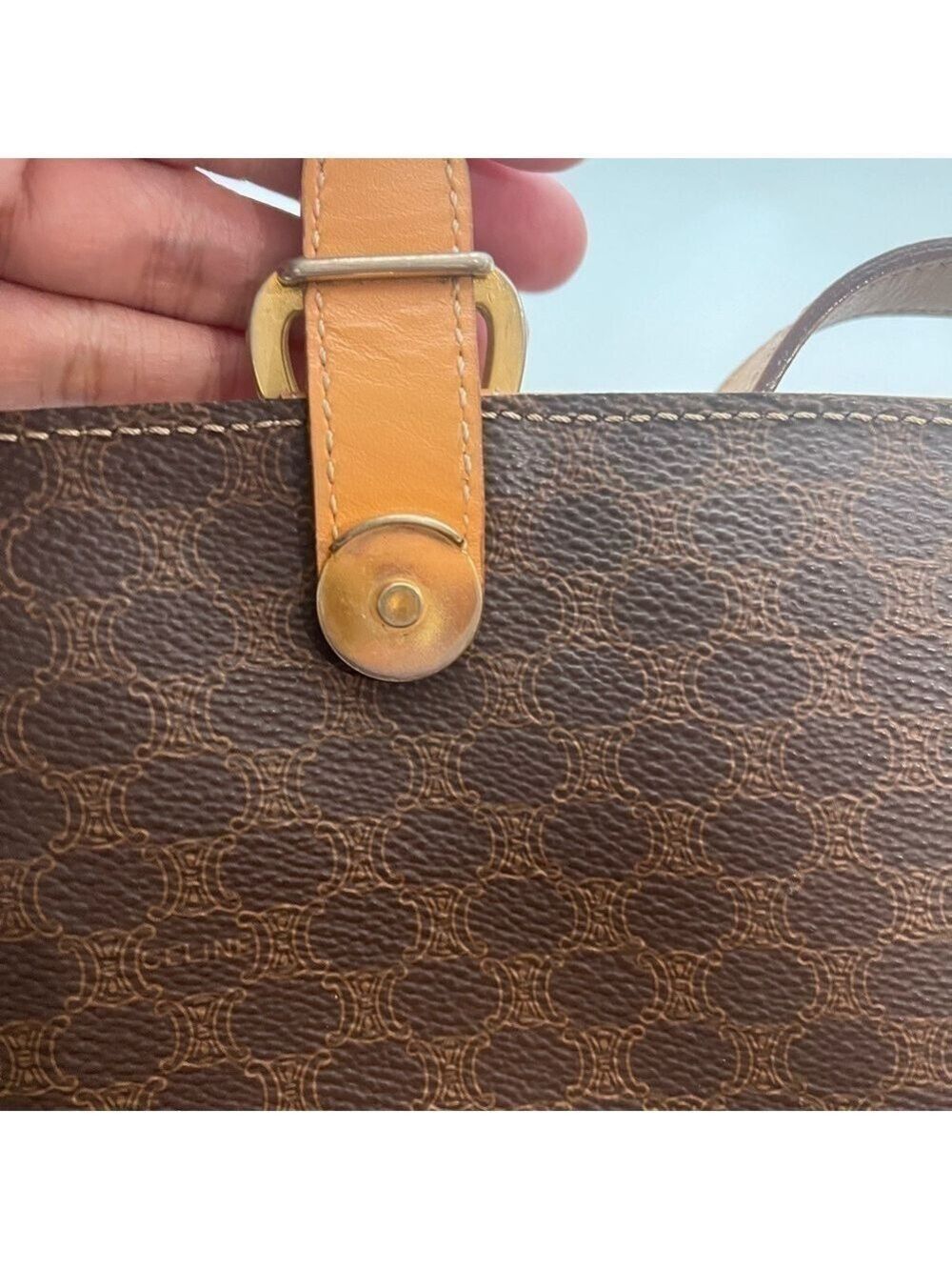 CELINE MACADAM SLING BAG - Picture 13 of 16